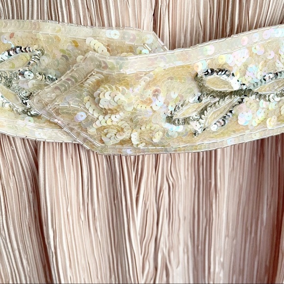 Ricki Lang for Nuit Vintage Blush Dress - Picture 5 of 6